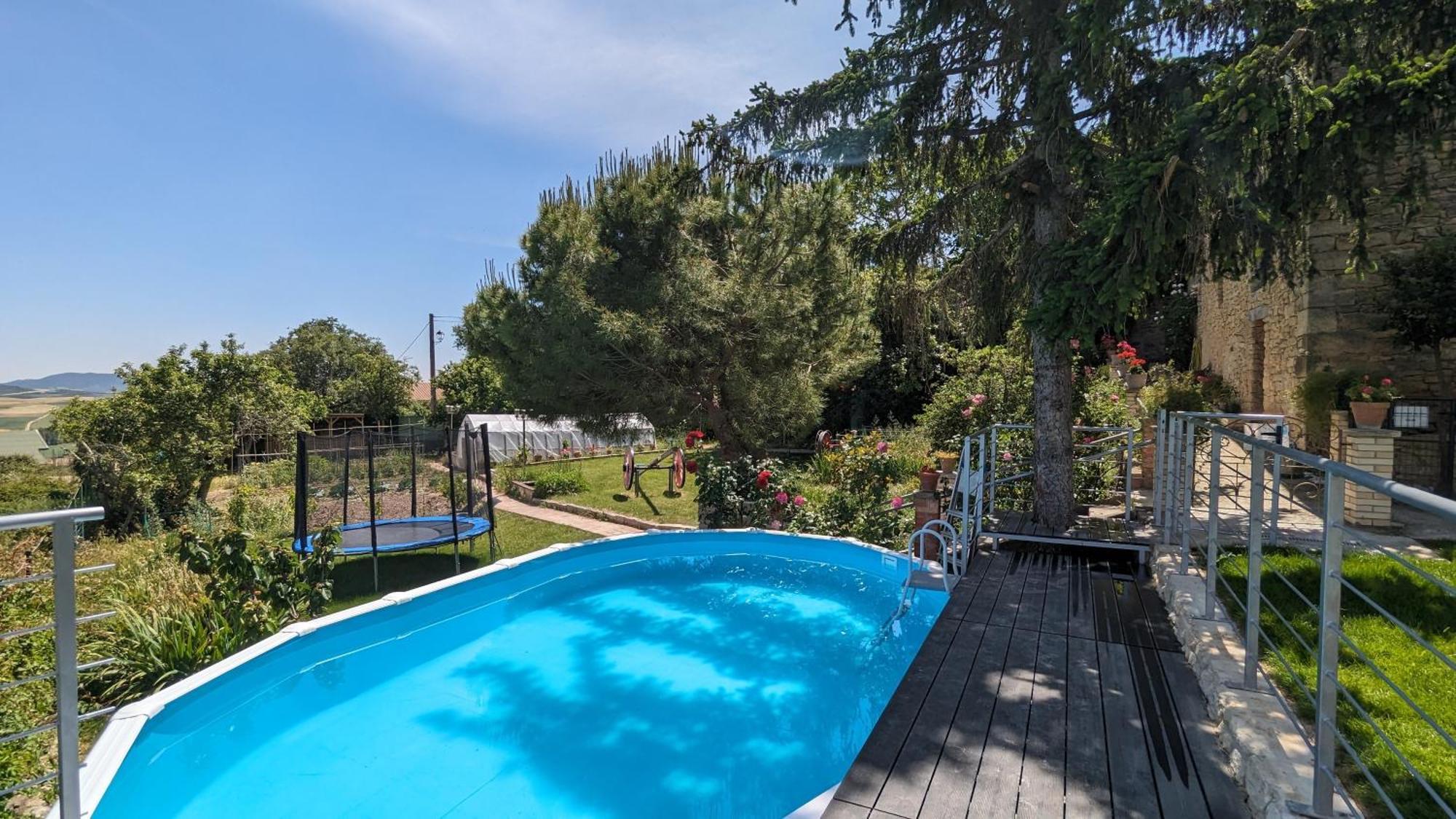 Casa Albaitar Con Piscina Y Sala De Juegos Azcona 외부 사진